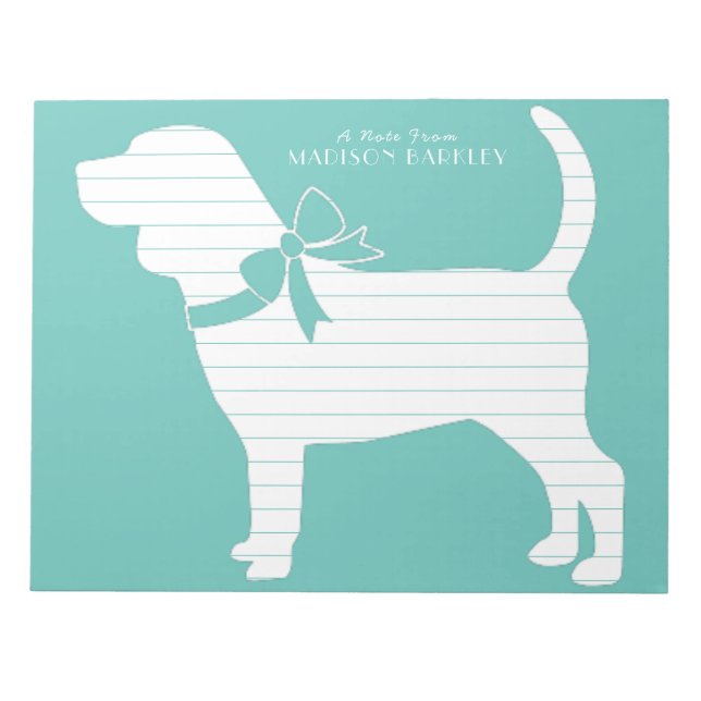 Bloc De Notas Beagle Dog Puppy (Frente)