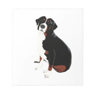 Bloc De Notas Beautiful Mountain Dog