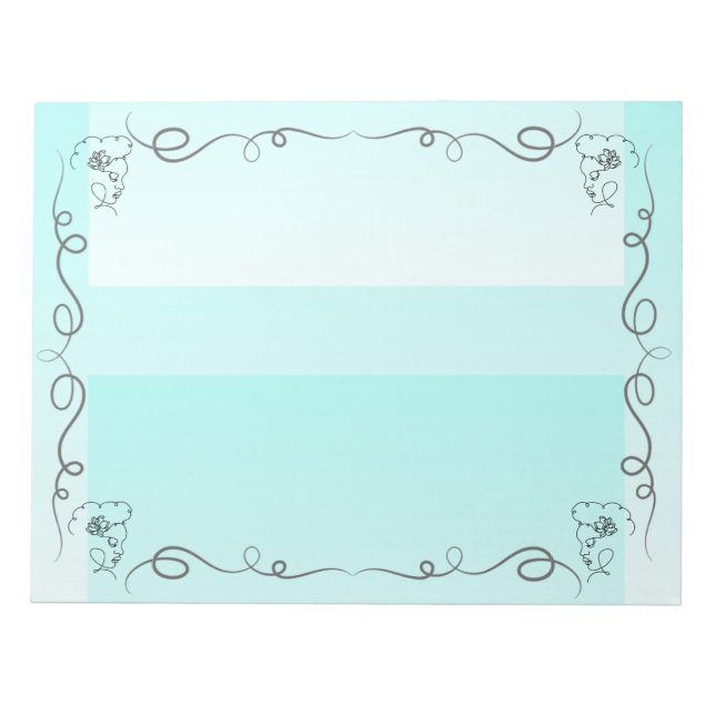 Bloc De Notas Beauty Aqua Large Notepad (Frente)