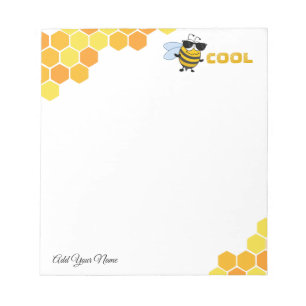 Bloc De Notas Bee Guay   Funny Trendy Bee Personalizada