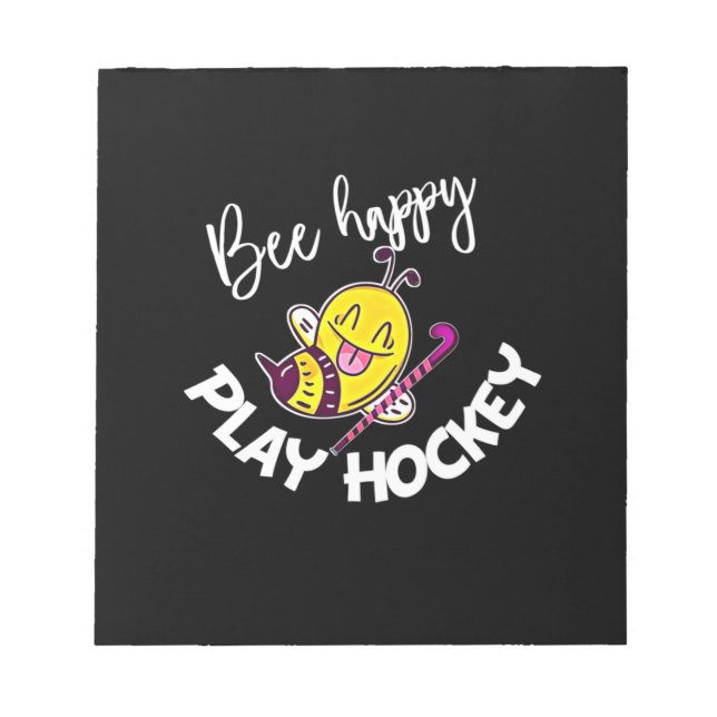 Bloc De Notas Beekeeper Gift | Hockey de Bee Happy Play (Frente)