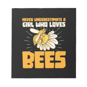 Bloc De Notas Beekeeper Gift   Un Chica que ama a las abejas