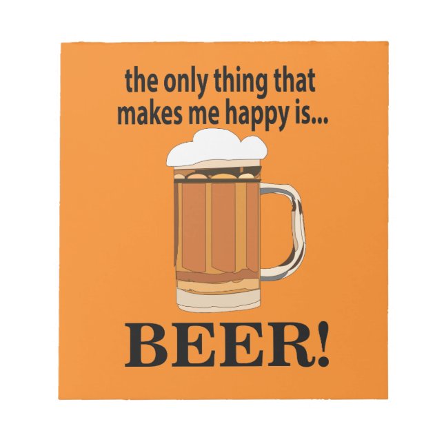Bloc De Notas Beer Fiesta Beer Beer (Frente)
