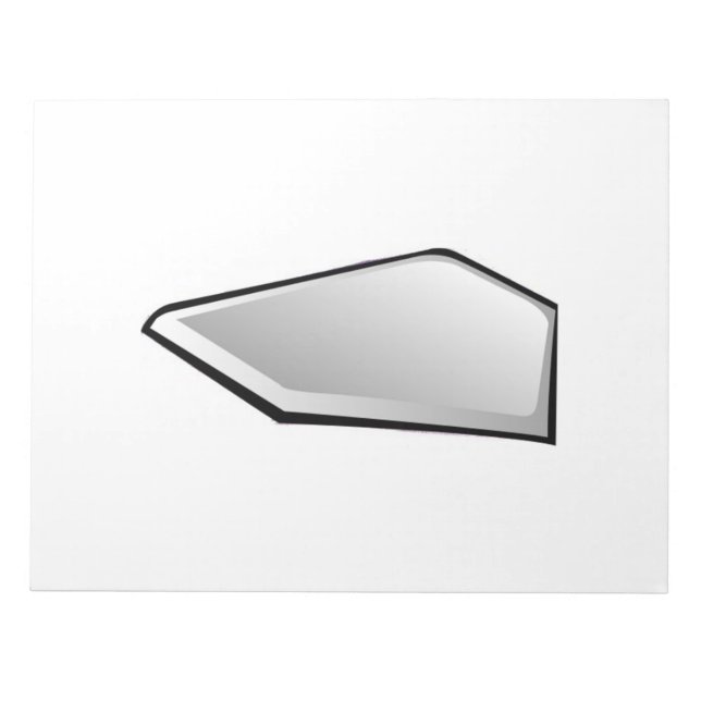 Bloc De Notas Béisbol Home Plate (Frente)