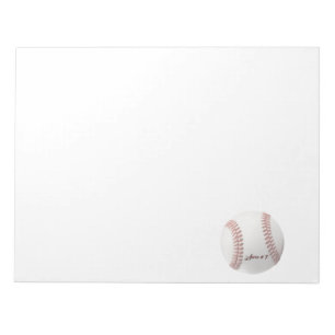 Bloc De Notas Béisbol Personalizado