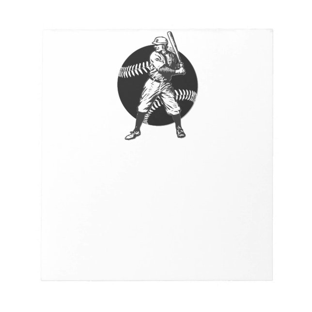 Bloc De Notas Béisbol: Vintage (Frente)