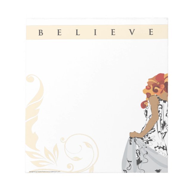 Bloc De Notas Believe Notepad (Frente)