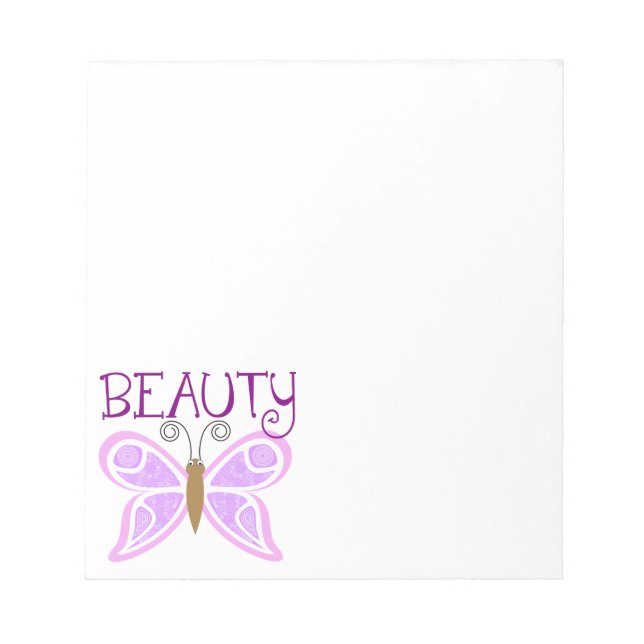 Bloc De Notas Belleza de mariposa (Frente)