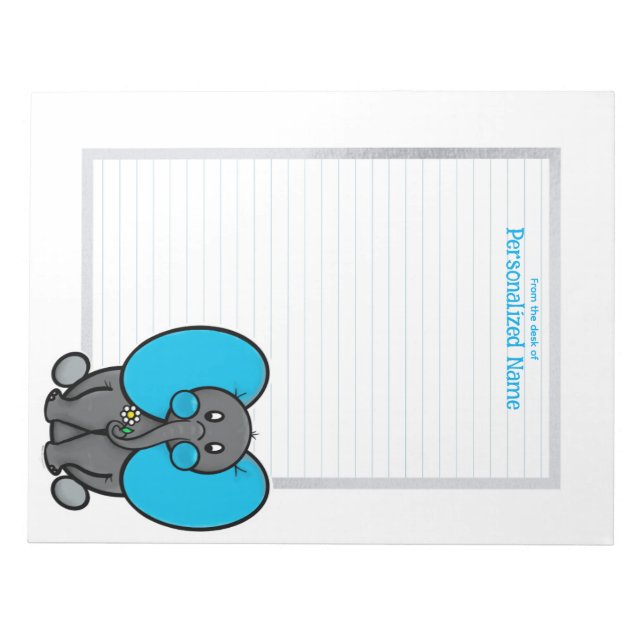Bloc De Notas Belly Phant Gray Lined (Frente)