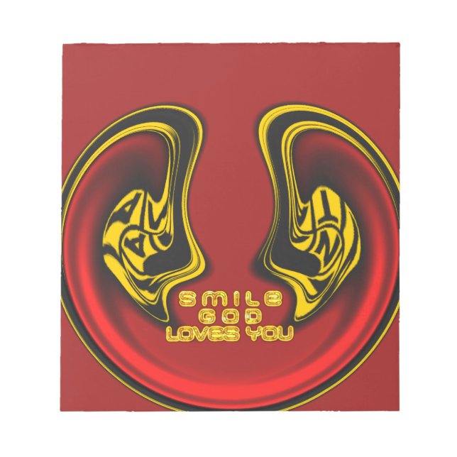 Bloc De Notas Bendición desde arriba: El saludo espiritual del a (Frente)