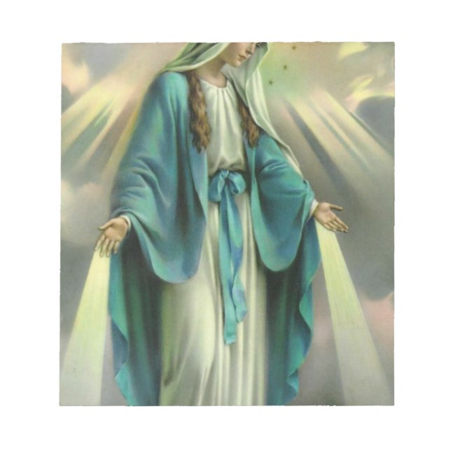 Bloc De Notas Bendita Virgen María (Frente)