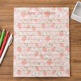 Bloc De Notas Berry First Birthday Time Capsule Notepad