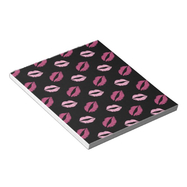 Bloc De Notas Besos Rosados (Lado Derecho)