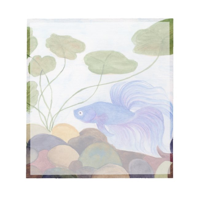 Bloc De Notas Betta azul (Frente)