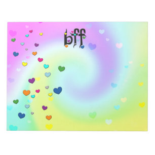 Bloc De Notas bff ~ corazones