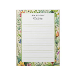 Bloc De Notas Bíblico Estudio Notepaper Personalizado Notepad