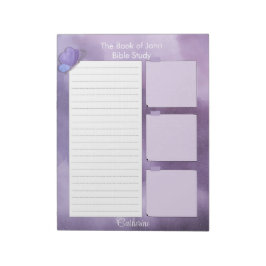 Bloc De Notas Bíblico Estudio Notepaper Personalizado Notepad