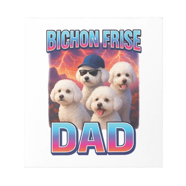 Bloc De Notas Bichon Frise (Frente)
