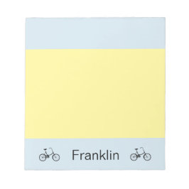 Bloc De Notas Bicicleta personalizada