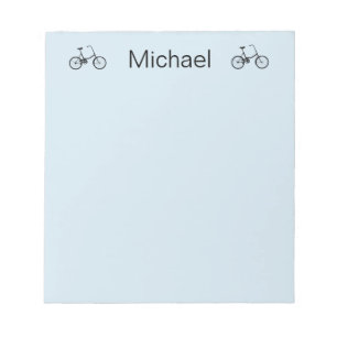Bloc De Notas Bicicleta Personalizada