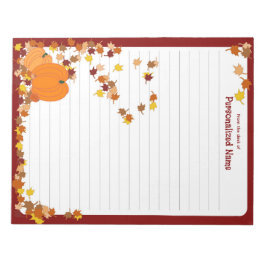 Bloc De Notas Bienvenida Otoño - LINDA