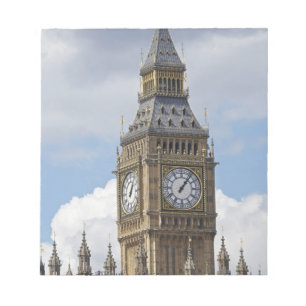 Bloc De Notas Big Ben y Casas del Parlamento, Londres,