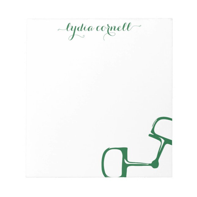 Bloc De Notas Big Dee Snaffle Bit Horse Notepad - Hunter (Frente)