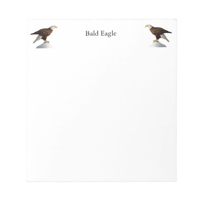 Bloc De Notas Bilepad bald Eagle (Frente)