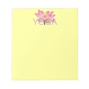 Bloc De Notas Bilepad de Yoga Lotus