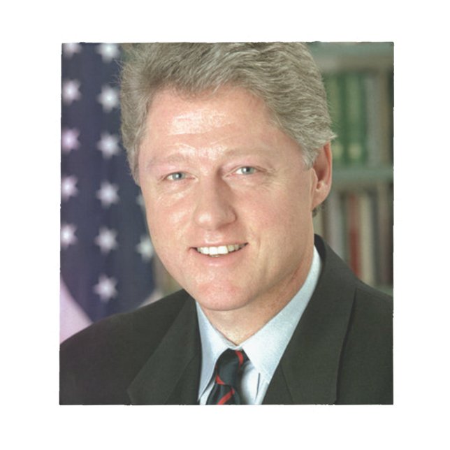 Bloc De Notas Bill Clinton (Frente)