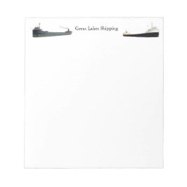 Bloc De Notas Billete de envío de los Grandes Lagos