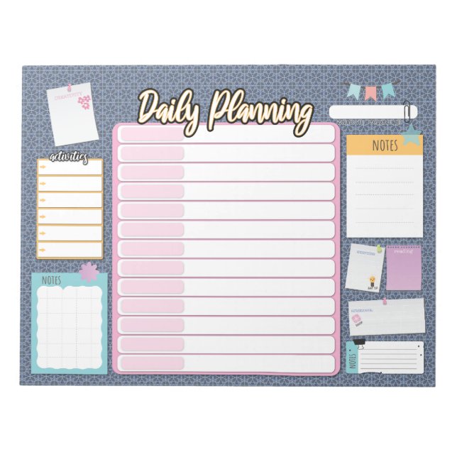 Bloc De Notas Billete del PLANIFICADOR HOMESCHOOL DAILY (Frente)