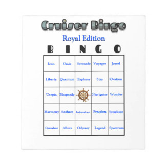 Bloc De Notas Bingo Real