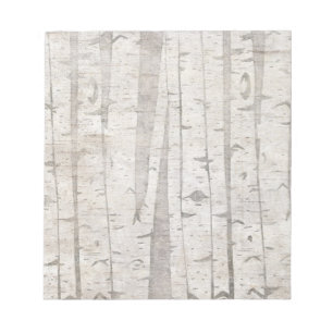 Bloc De Notas Birch Trees