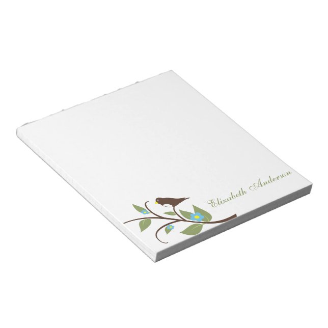 Bloc De Notas Bird (Lado Derecho)