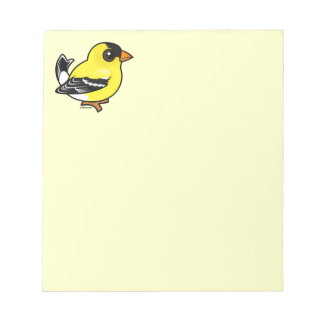 Bloc De Notas Birdorable American Goldfinch