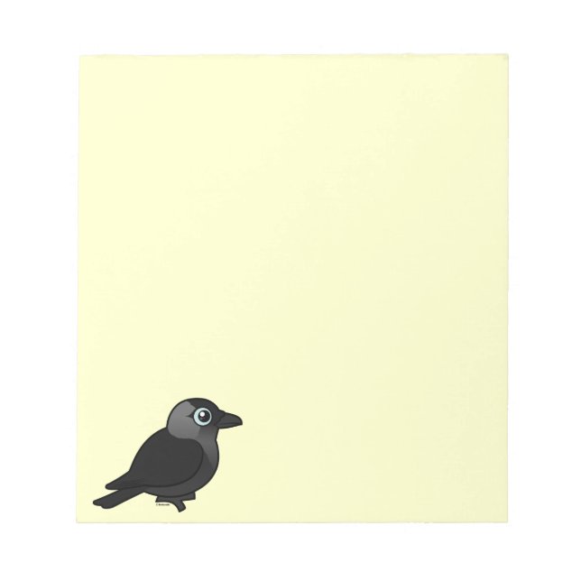 Bloc De Notas Birdorable Jackdaw (Frente)
