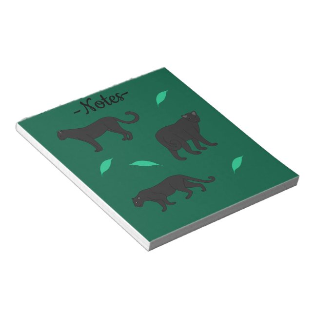 Bloc De Notas Black Panthers (Lado Derecho)