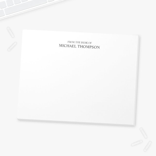 Bloc De Notas Blanco y negro profesional (Subido por el creador)