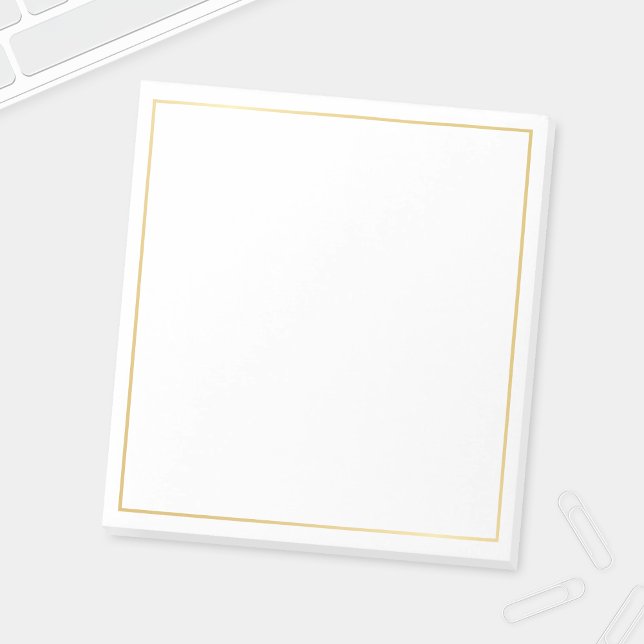 Bloc De Notas Blank Elegant Gold (Subido por el creador)