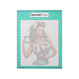 Bloc De Notas Blessse Pinup_ Notas importantes