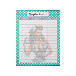 Bloc De Notas Blessse Pinup_ Symptom Tracker
