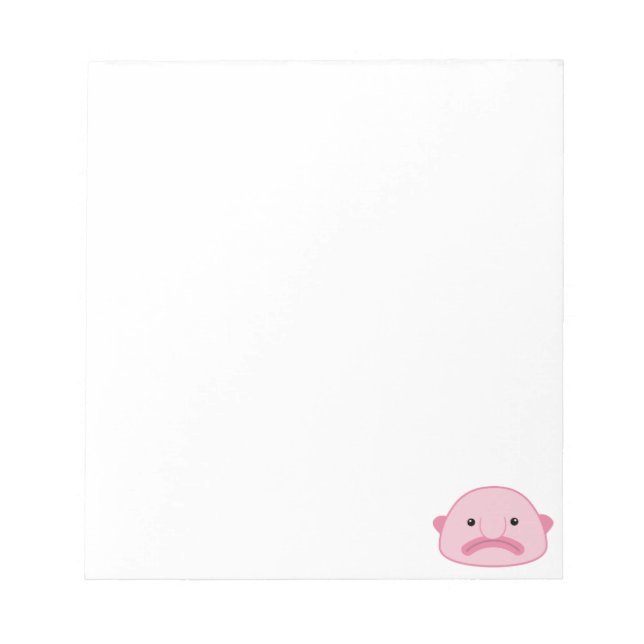 Bloc De Notas Blobfish Notepad (Frente)