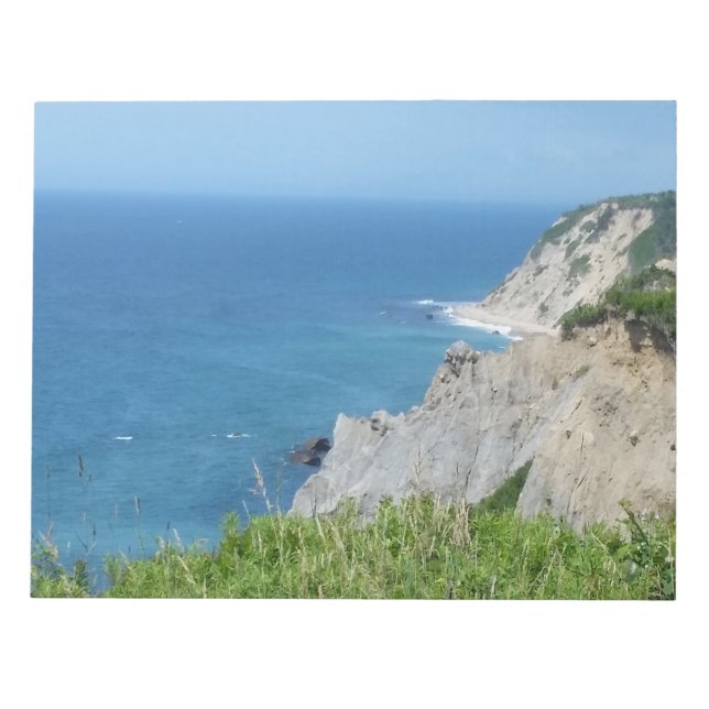 Bloc De Notas Block Island Bluffs - Isla Block, Isla Rhode (Frente)