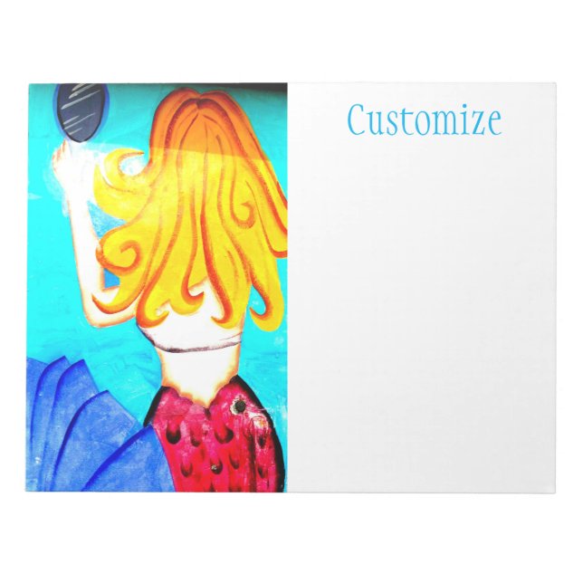 Bloc De Notas Blona sirena Thunder_Cove (Frente)