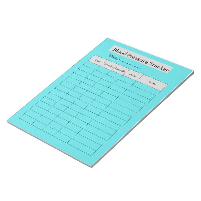 BLOC DE NOTAS BLOOD PRESSURE TRACKER (Lado Derecho)