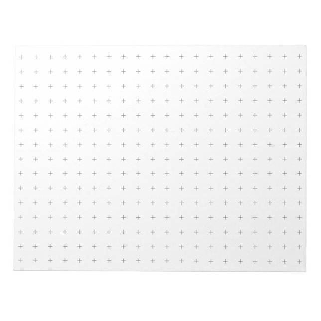 Bloc De Notas Bloque de notas de papel cuadriculado grande (Frente)