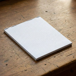 Bloc De Notas Bloque de notas de papel cuadriculado pequeño pers