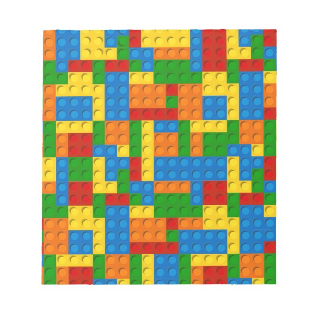 Bloc De Notas bloques de plástico coloridos (Frente)