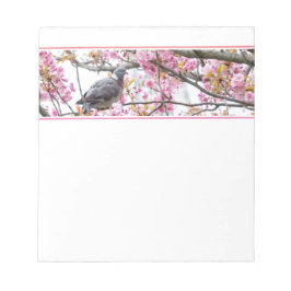 Bloc De Notas Blossoms De Cerezo Rosado Notepad